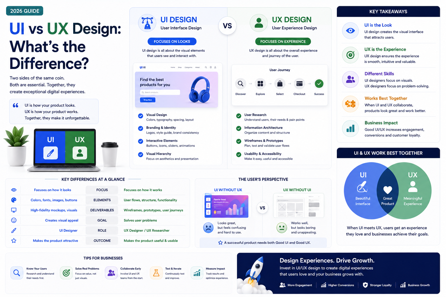 UI vs UX Design: What's the Difference? (2026 Guide)